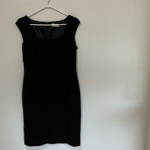 Classic Black Sheath Dress - Women's Elegant Work & Evening Dress
